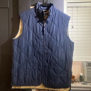 jcrew factory navy vest